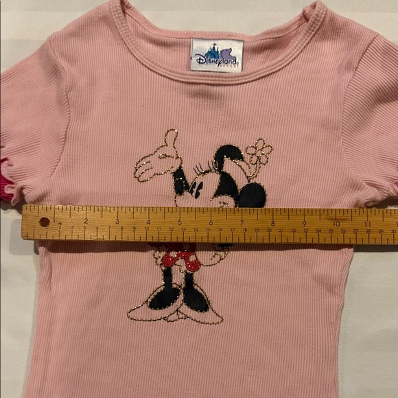 Pink Minnie Mouse Med T-Shirt and Ty Minnie Mouse 14” (from bow to toe) Stuffy - Picture 7 of 16